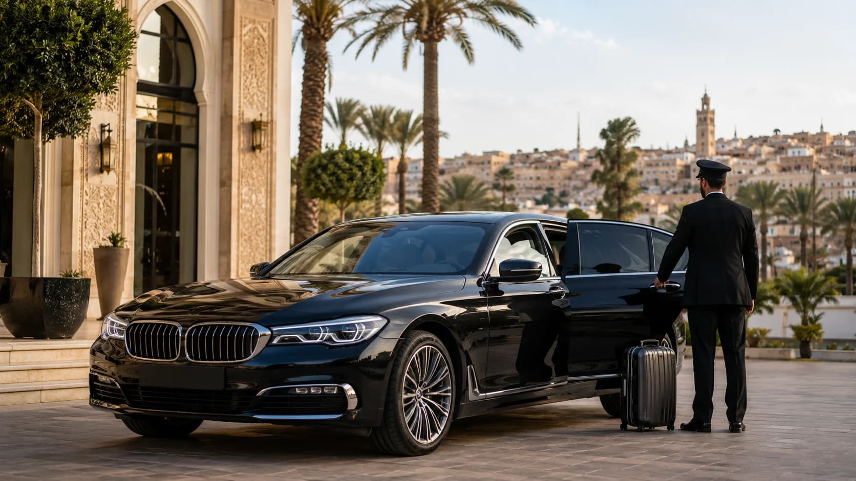 Transferts VIP à Fès : Mercedes, BMW et Voitures Premium