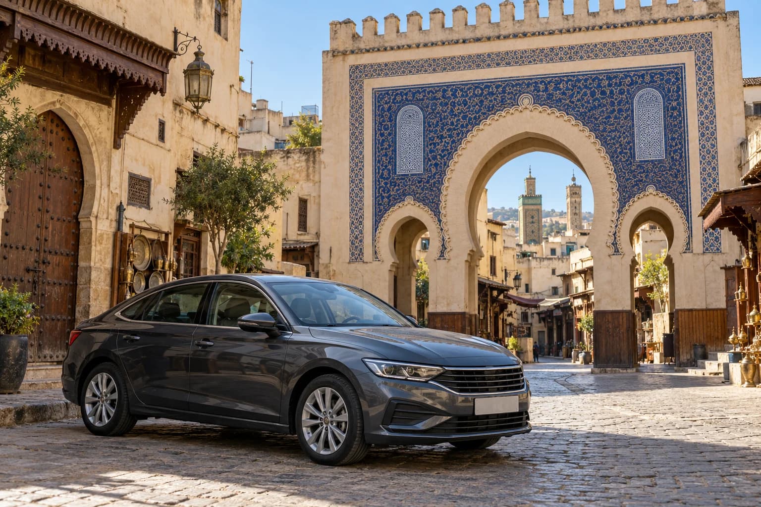 Aéroport de Fès à la Médina : Tarifs des taxis, transferts et portes de dépose pour riads